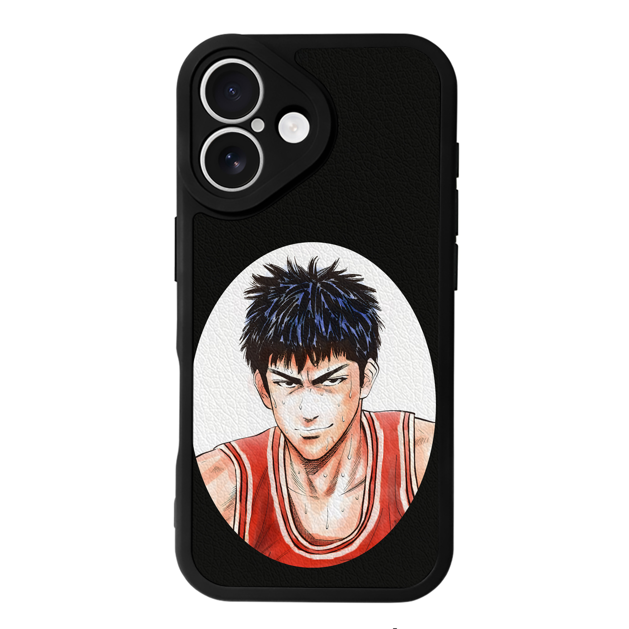 （画像用） SLAM DUNK／スラムダンク 【iPhone 16シリーズ対応】シリコンスマホケース（レザー調） 材質：シリコン